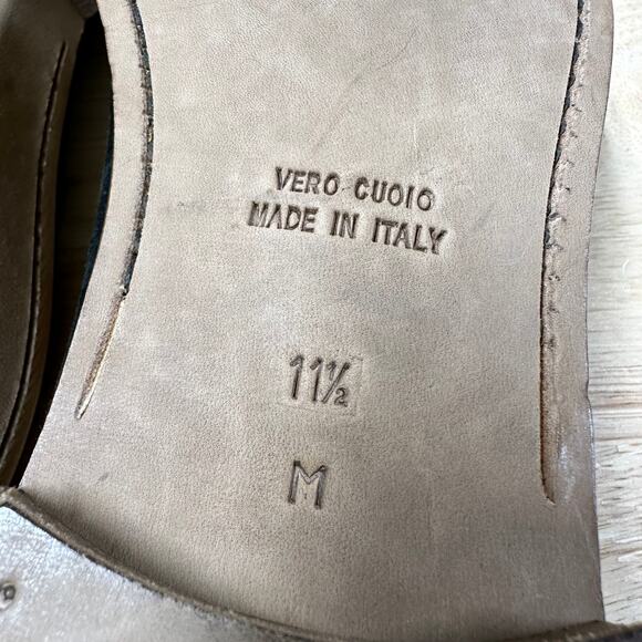 To Boot New York NWOB Leather Suede Penny Loafer Navy Blue Men's Size 11.5 - Picture 9 of 9